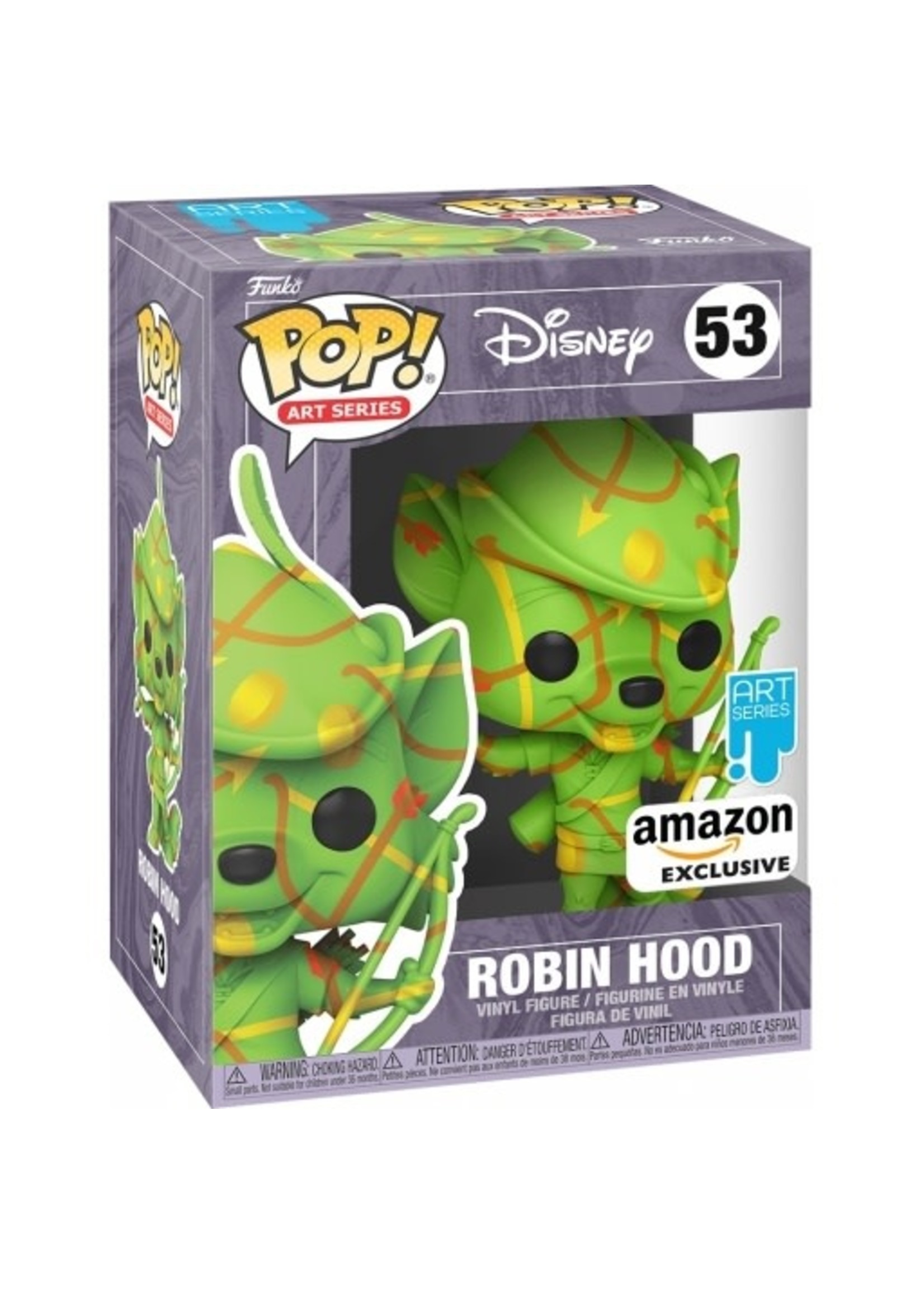 Funko Art Series Disney 53 Robin Hood + Hard stack protector