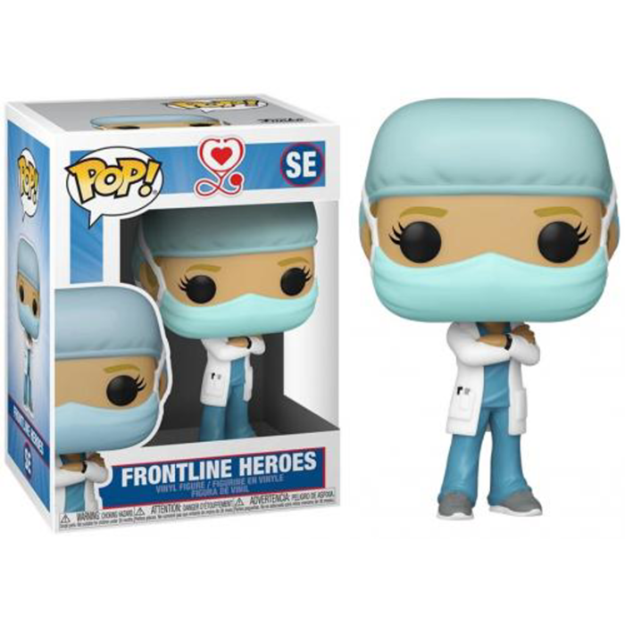 Funko Funko Funko SE Frontline Heroes Female Green/White Suit