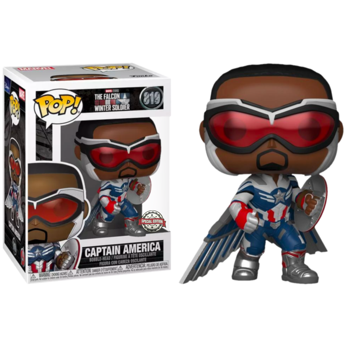 Funko Funko Marvel 0819 Captain America The Falcon & Winter Soldier Special Edition