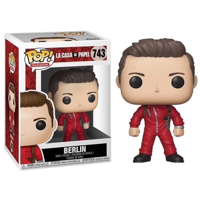Funko Funko TV Television 0743 Berlin La Casa de Papel Netflix