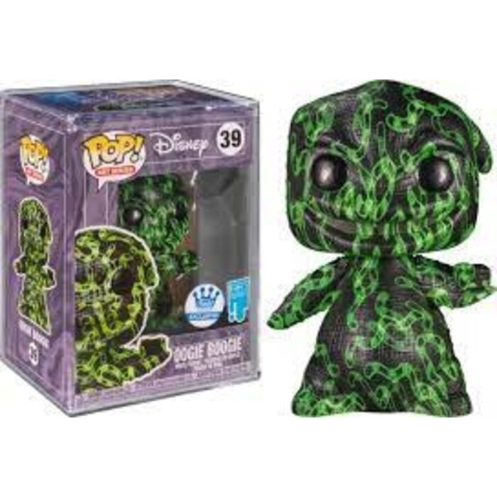 Funko Funko Art series 39 Oogie Boogie Disney Funko Exclusive + Hard stack protector Night Before Christmas NBC