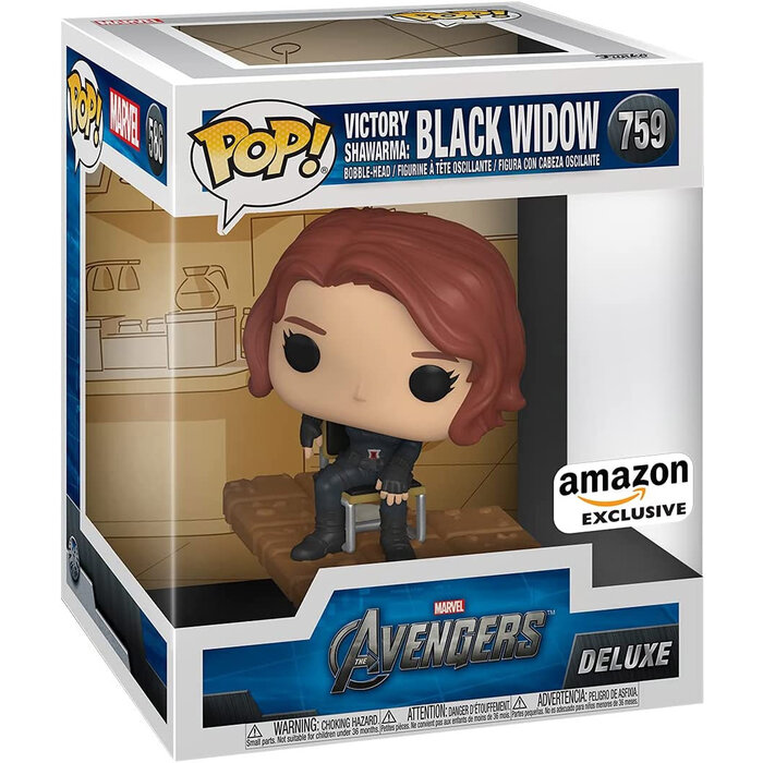 Funko Funko Marvel 0758 Black Widow Victory shawarma Avengers Amazon Exclusive