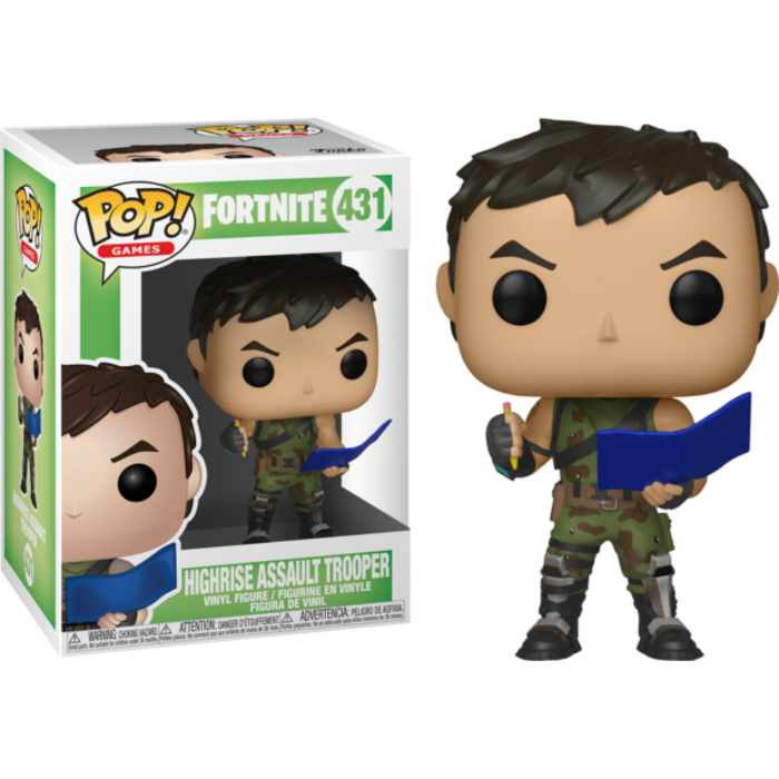 Funko Funko Games 0431 Highrise Assault Trooper Fortnite