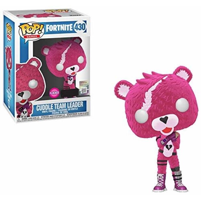 Funko Funko Games 0430 Cuddle Team Leader Flocked Fortnite