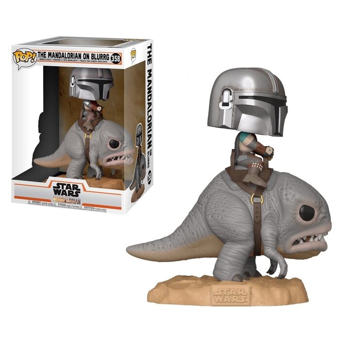 Funko Funko Star Wars 0358 The Mandalorian on Blurrg The Mandalorian