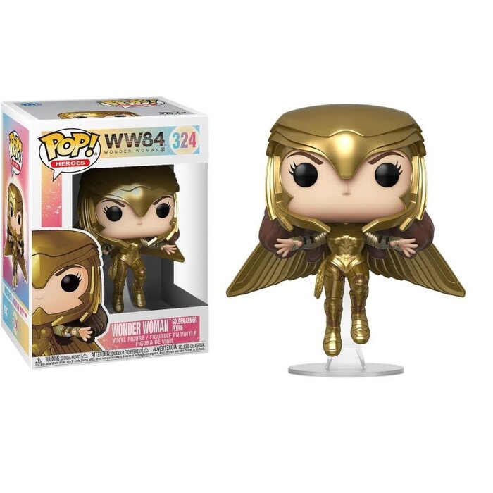 Funko Funko DC Heroes 324 Wonder Woman Gold Flying Pose Wonder Woman WW84