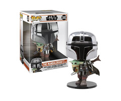 Funko Funko Star Wars 0380 The Mandalorian with The Child 10inch
