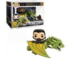 Funko Funko Game of Thrones 067 Jon Snow & Rhaegal GoT Rides