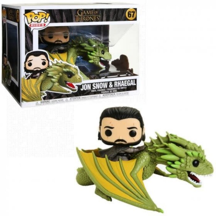 Funko Funko Game of Thrones 067 Jon Snow & Rhaegal GoT Rides