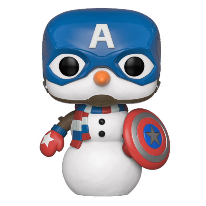 Funko Funko Marvel 0532 Cap Snowman Holiday Captain America