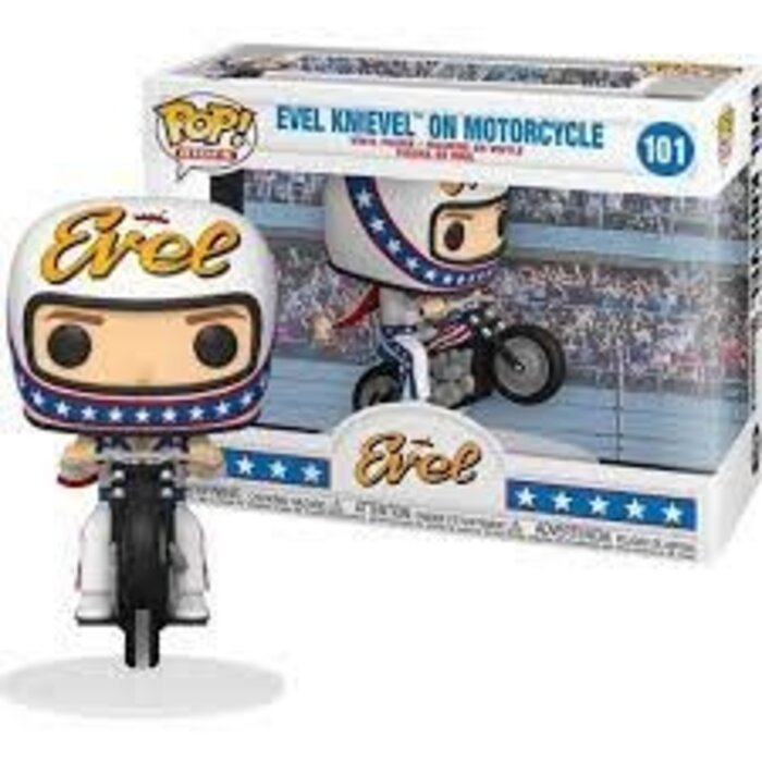 Funko Funko Icons 101 Evel Knievel on Motorcycle Evel
