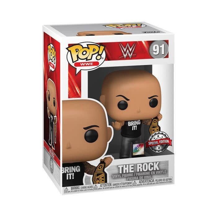 Funko Funko WWE 091 The Rock Wrestling Special Edition