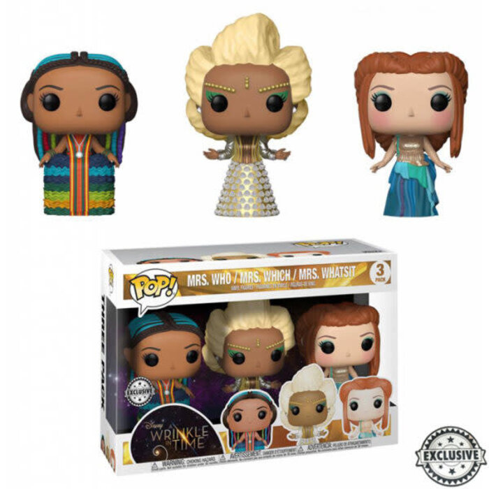 Funko Funko Disney 3pack Mrs Who / Mrs Which / Mrs Whatsit Wrinckle in Time
