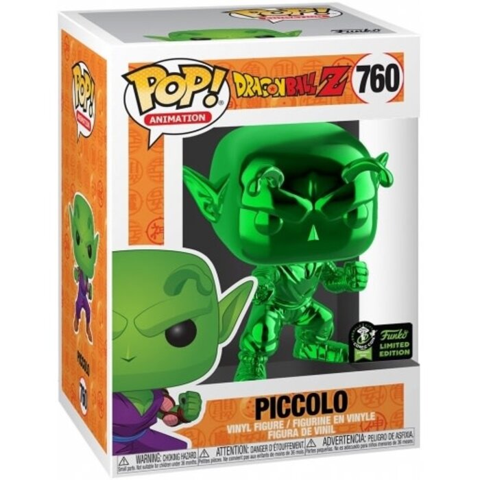Funko Funko Animation 0760 Piccolo Green Chrome Dragonball Z DBZ Comic Con Limited Edition