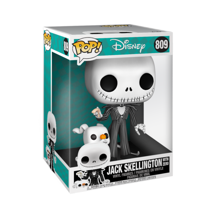 Funko Funko Disney 0809 Jack Skellington with Zero 10inch The Nightmare Before Christmas