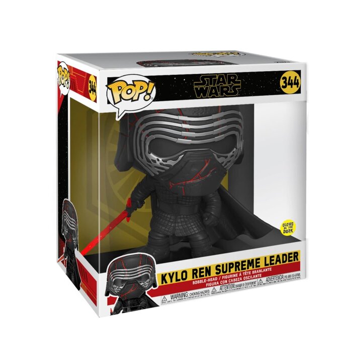 Funko Funko Star Wars 0344 Kylo Ren Supreme Leader 10inch GITD Glow in the Dark
