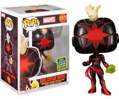 Funko Funko Marvel 0657 Dark Captain Marvel 2020 Summer Convention Limited Edition