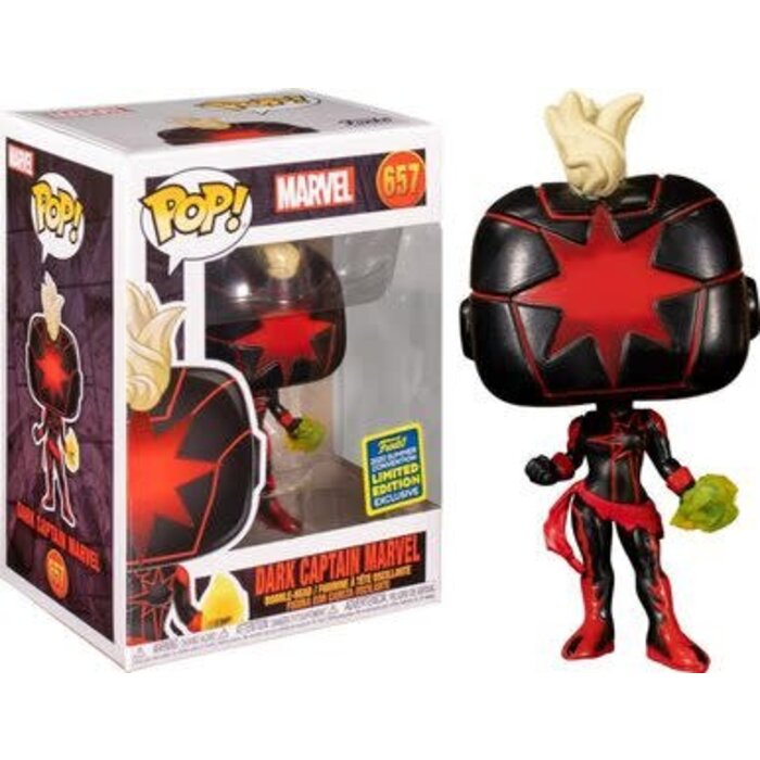 Funko Funko Marvel 0657 Dark Captain Marvel 2020 Summer Convention Limited Edition