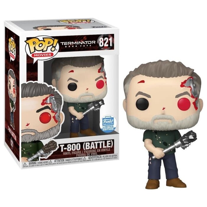 Funko Funko Movies 0821 T-800 (Battle) Terminator: Dark Fate Funko Limited Edition