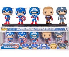 Funko Funko Marvel 5-pack Captain America: Through the Ages Year of the Shield
