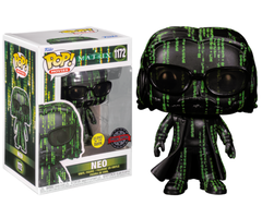 Funko Funko Movies 1172 Neo The Matrix GITD Glow in The dark Special Edition