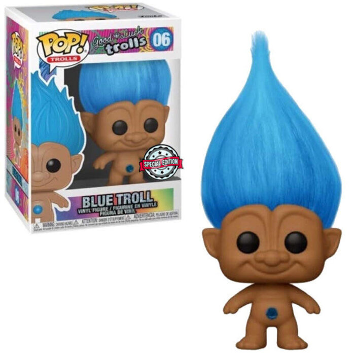 Funko Funko Trolls 06 Blue Troll Good Luck Trolls Special Edition