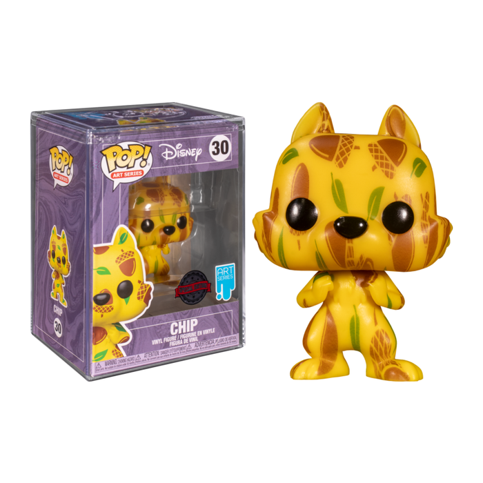 Funko Funko Art Series 30 Disney Chip Special Edition + Hard Stack Protector