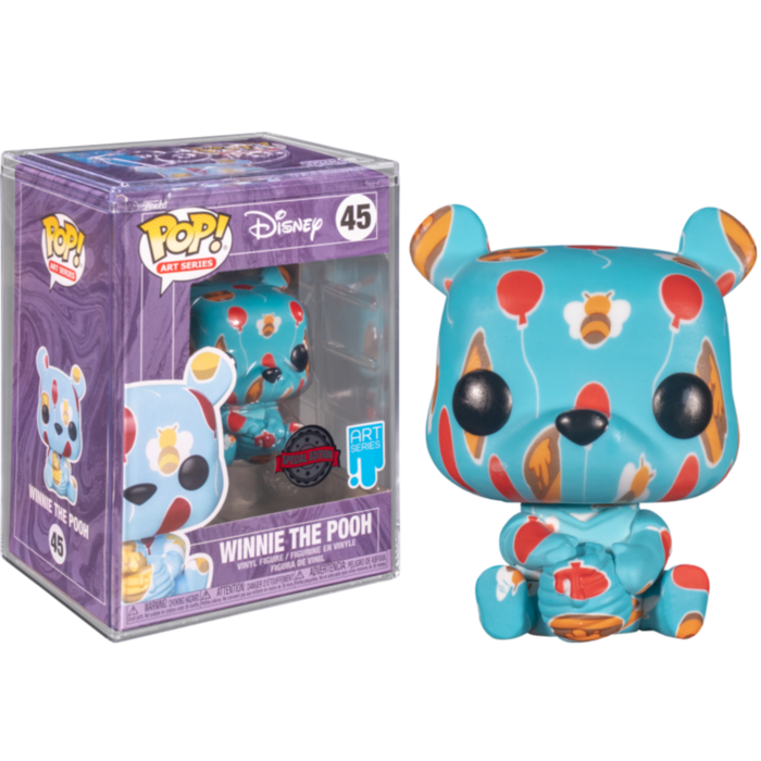 Funko Funko Art Series 45 Winnie the Pooh Disney Special Edition + Hard Stack Protector