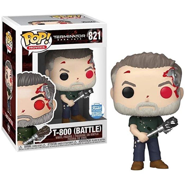 Funko Funko Movies 0821 T-800 Battle Terminator Dark Faith Funko Shop Exclusive