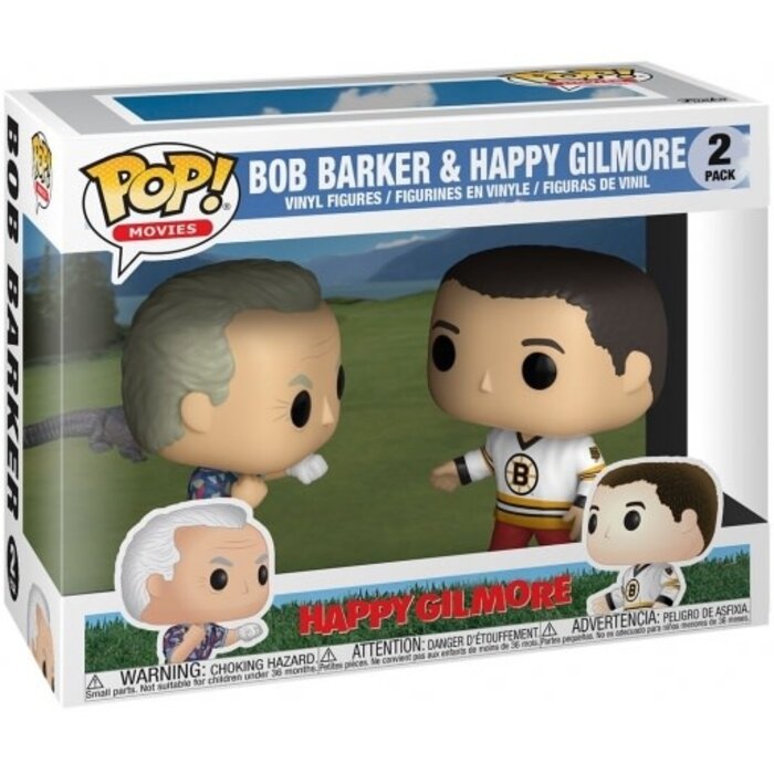 Funko Funko Movies 2pack Bob Barker & Happy Gilmore Happy Gilmore