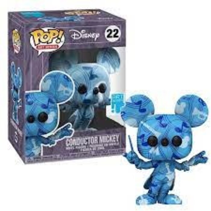 Funko Funko Art Series 22 Disney Conductor Mickey Special Edition + Hard Stack Protector