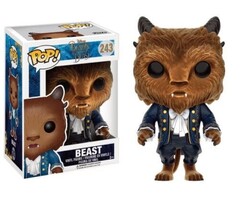 Funko Funko Disney 0243 Beast Flocked Beaty and the Beast