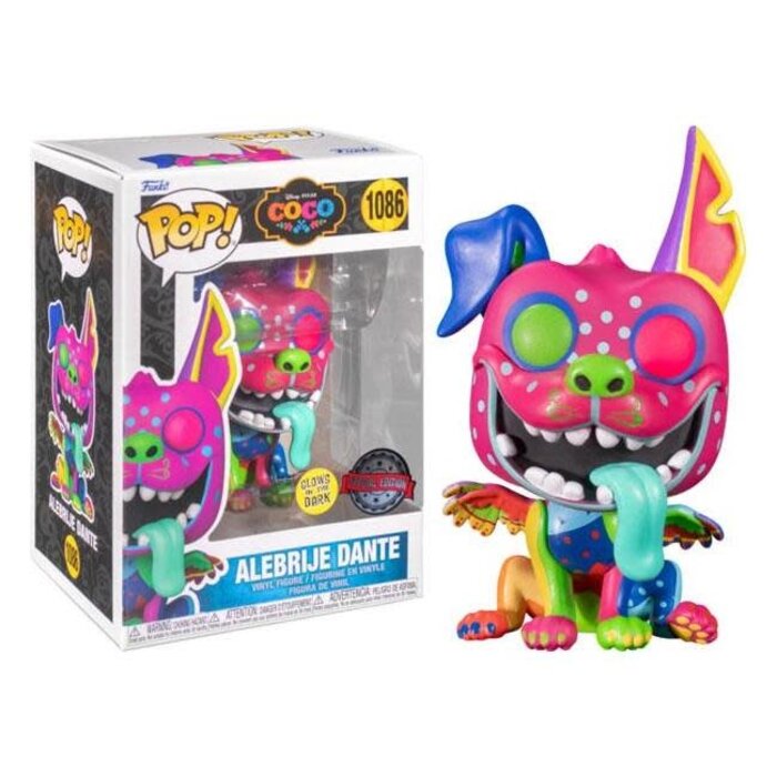 Funko Funko Disney 1086 Alebrije Dante Coco GITD Glow in the Dark Special Edition