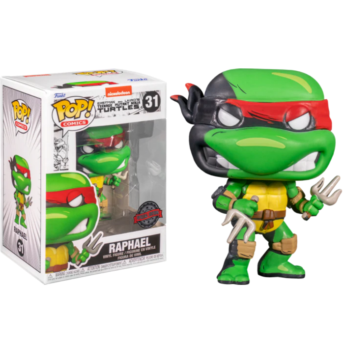 Funko Funko Comics 31 Raphael Greyscale Special Edition TMNT Teenage Mutant Ninja Turtles