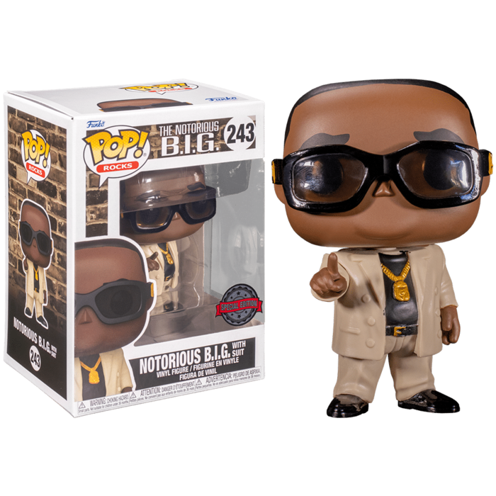 Funko Funko Rocks 243 Notorious B.I.G. with Suit Special Edition