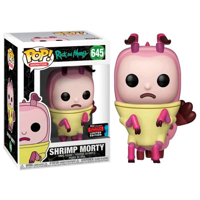 Funko Funko Animation 0645 Shrimp Morty Rick & Morty 2019 Fall Convention Limited Edition