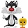 Funko Animation 0309 Sylvester & Tweety Flocked Looney Tunes
