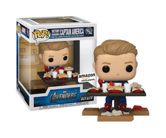 Funko Funko Marvel 0758 Moments Avengers Victory Shawarma Captain America Amazon Exclusive
