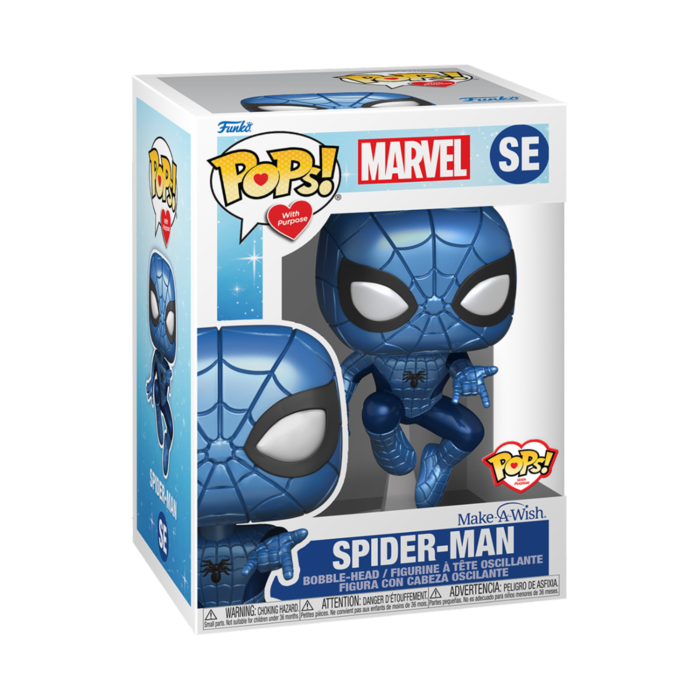 Funko Funko Marvel SE Spider-Man Metallic Make a Wish 2022