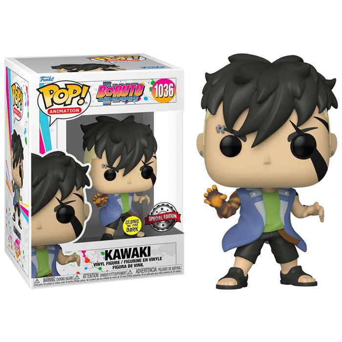 Funko Funko Animation 1036 Kawaki Boruto Naruto next Generation GITD Glow in the Dark Special Edition Poppular Toys Popular