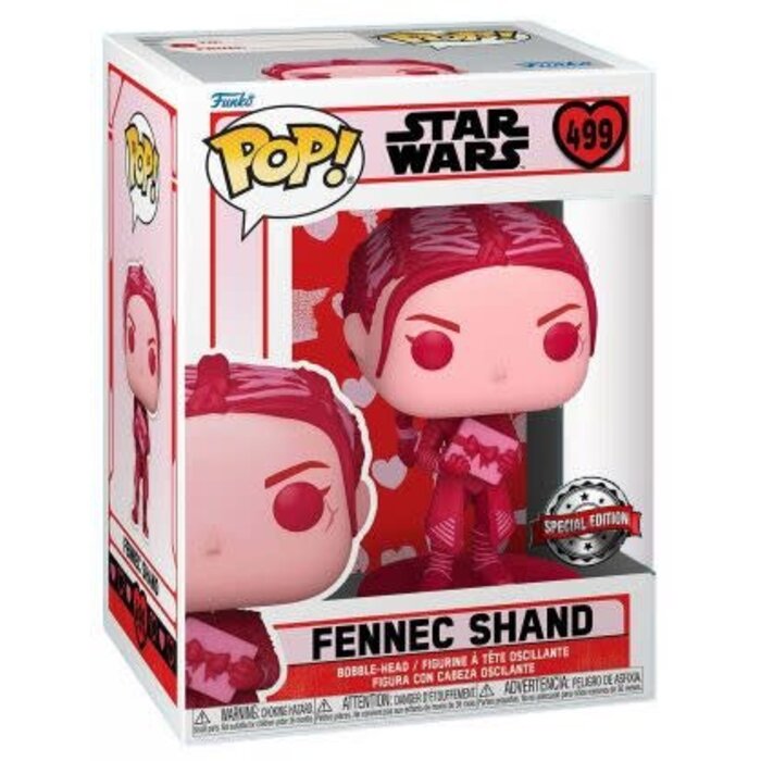 Funko Star Wars 0499 Fennec Shand Special Edition Valentines The Mandalorian