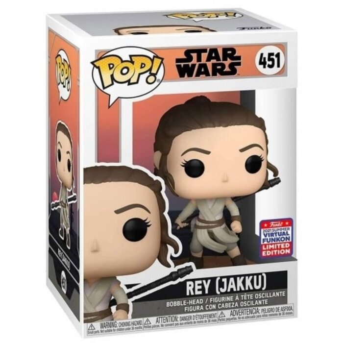 Funko Funko Star Wars 0451 Rey Jakku 2021 Summer Convention Limited Edition