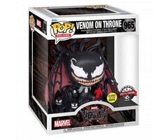 Funko Funko Marvel 0965 Venom on Throne GITD Special Edition Glow in the Dark