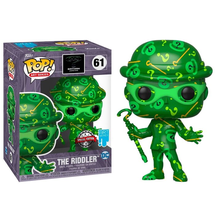 Funko Funko Art Series 61 The Riddler Batman Forever DC Heroes Special Edition