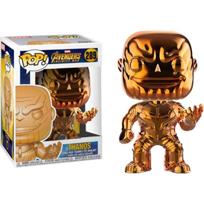 Funko Funko Marvel 0289 Thanos Avengers Orange Metallic