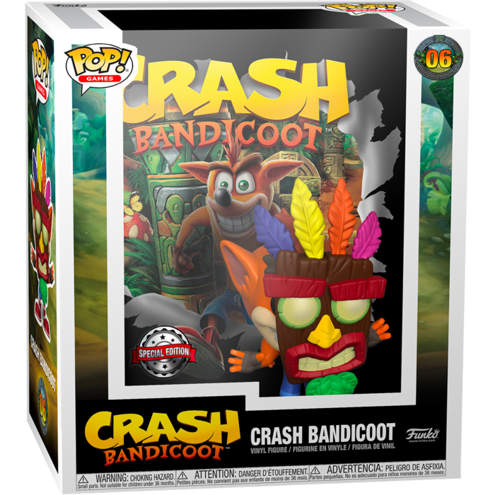 Funko Funko VHS Covers 06 Games Crash Bandicoot with Mask Special Edition