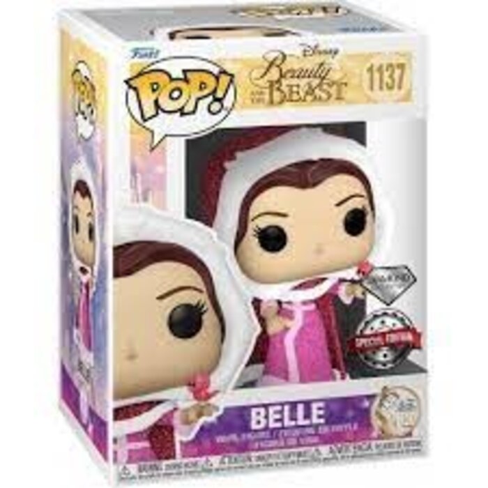 Funko Funko Disney 1137 Belle Winter Special Diamond Collection Special Edition