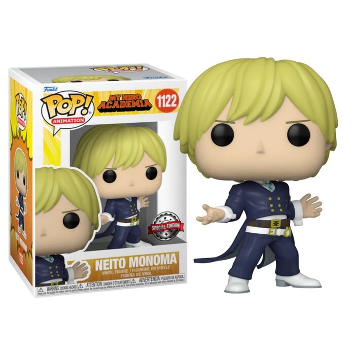 Funko Funko Animation 1122 Neito Monoma MHA My Hero Academia Special Edition