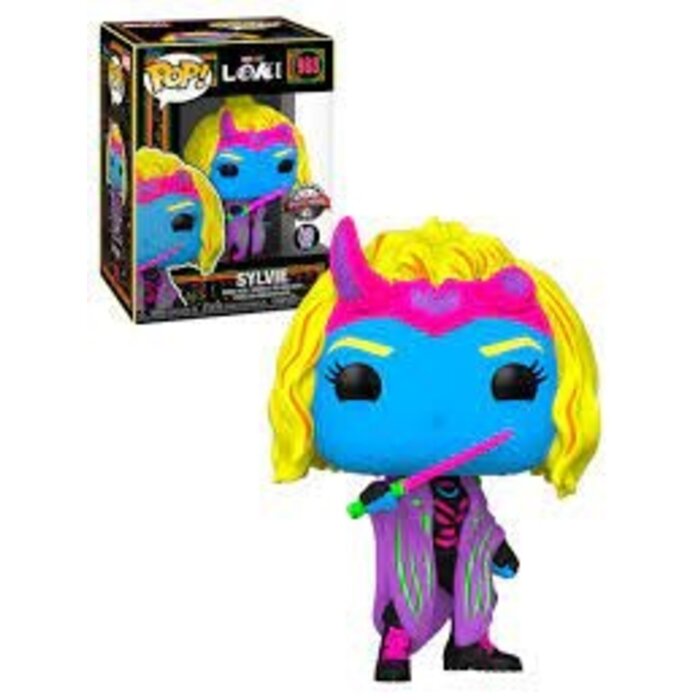 Funko Marvel 0988 Sylvie Blacklight Special Edition Loki