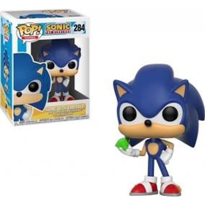 Funko Funko Games 0284 Sonic with Emerald Sonic the Hedgehog
